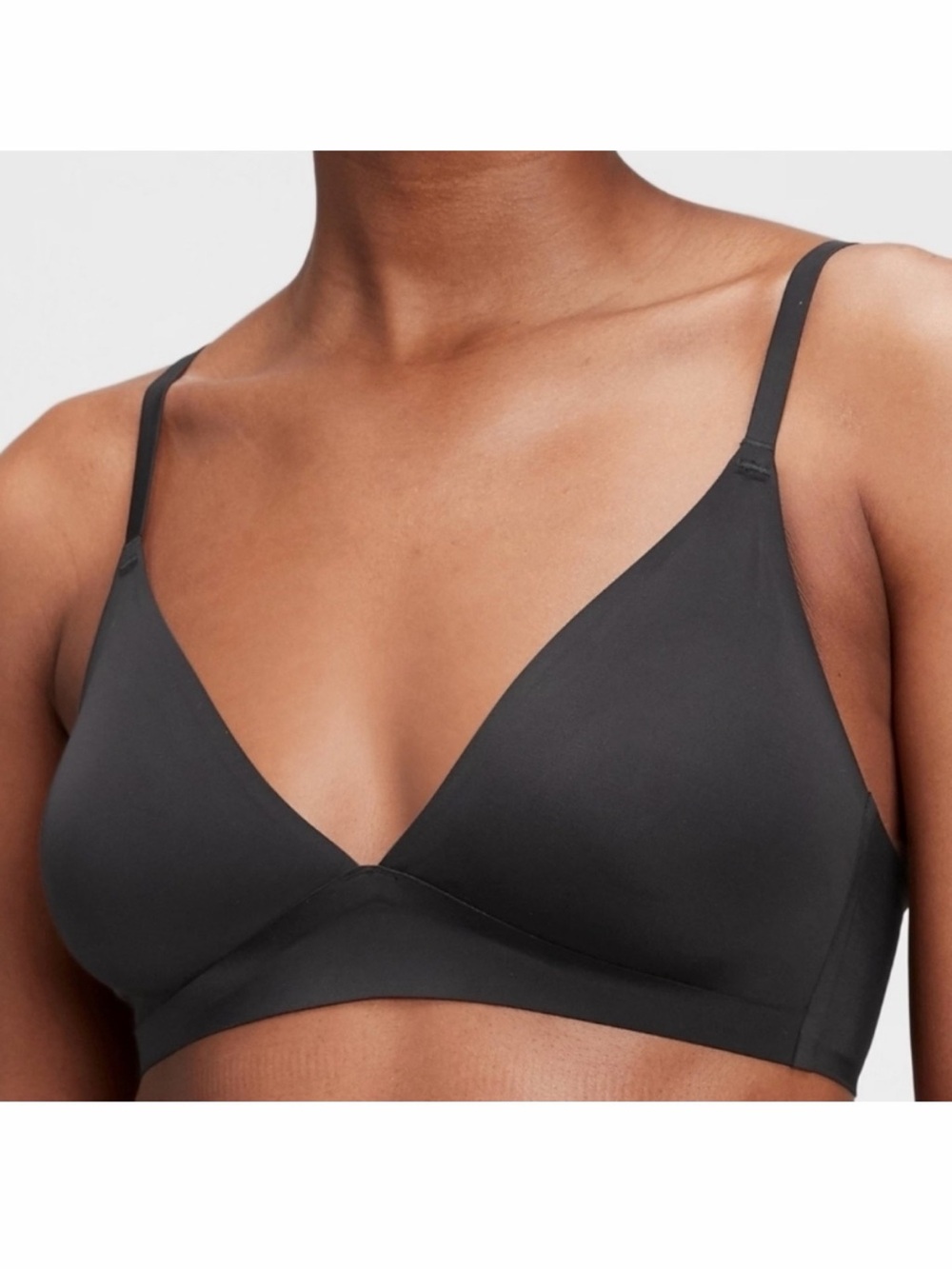 Gap Body ‘No Show’ Bralettes - Black&White - Picture 4 of 4